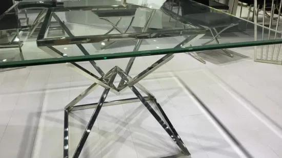Mesas de vidro de aço inoxidável suportes de tv móveis para sala de estar moderna mesa redonda de café quente